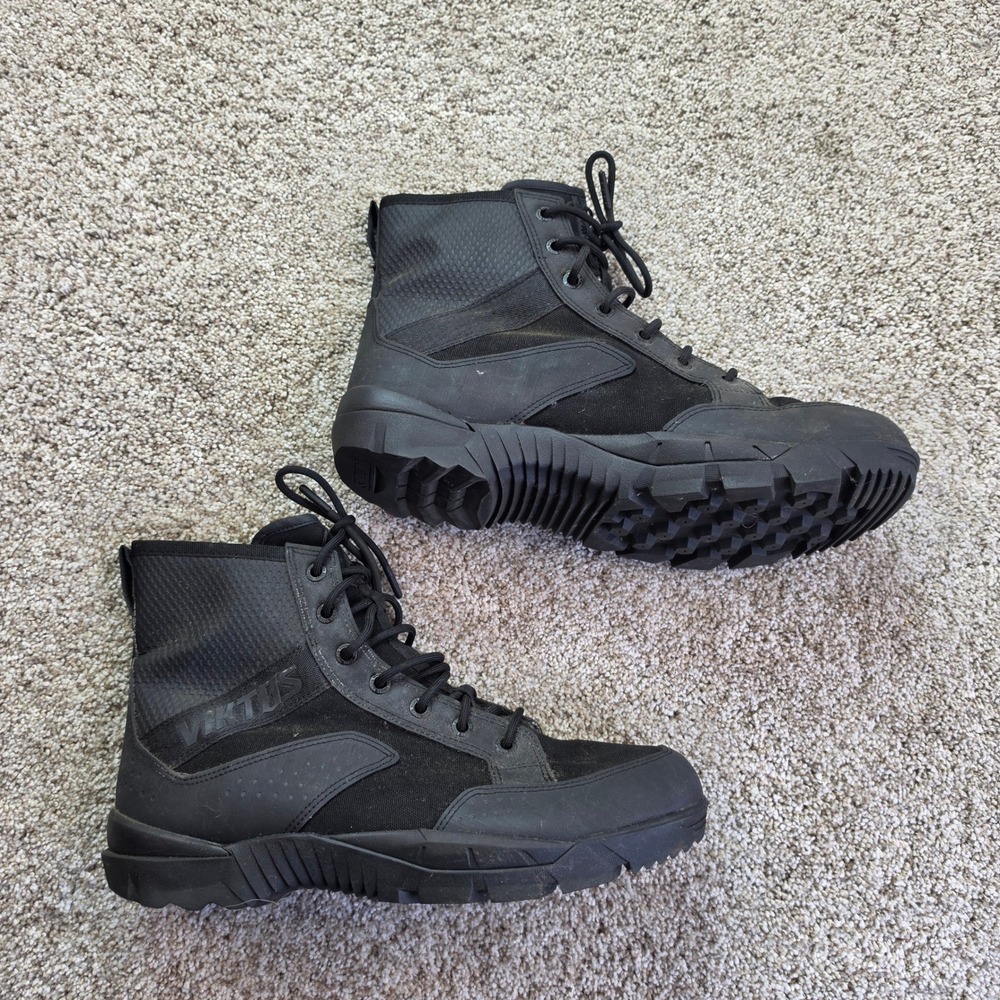 Viktos Johnny Combat Waterproof Boot Mens 13 Black Tactical Military Hiking